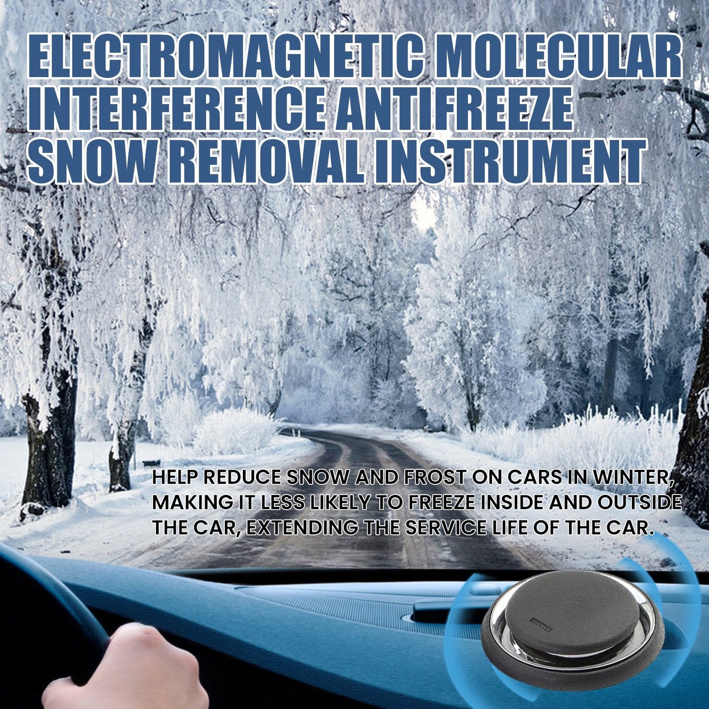 ❄️🚗 2025 Upgrade Anti-Freeze Electromagnetic Car Snow Removal Device