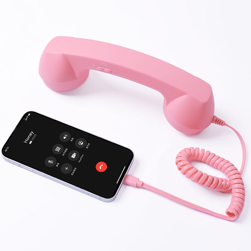🔖Early Christmas Sale: 48% Off 📞 Retro Type-C Telephone Handset – Wired Mobile Phone Headset