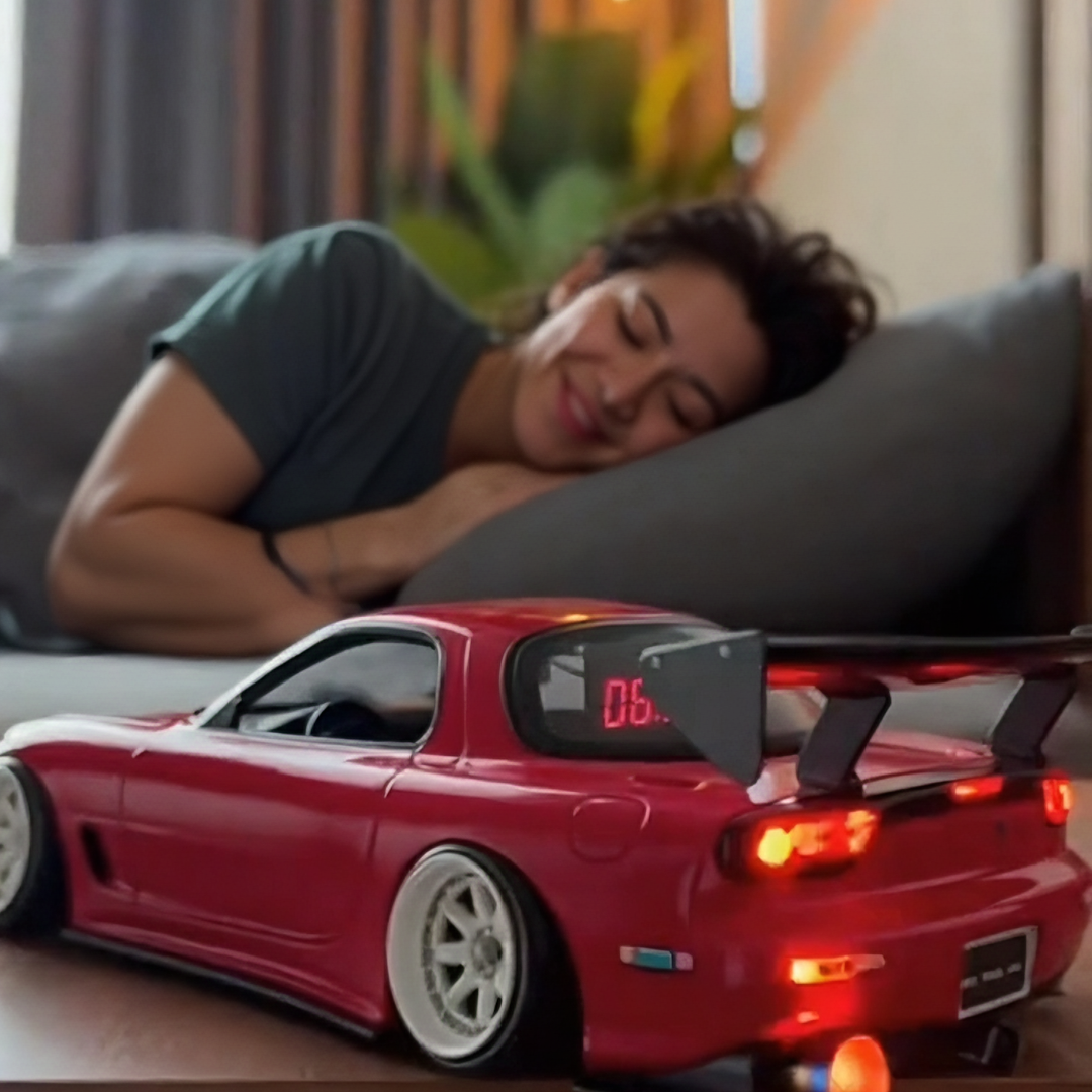 🏎️ Hypercar Alarm Clock with Sound & Light | Year-End Mega Upgrade Launch | Realistic Engine Start & LED Dash Effects | The Ultimate Gift for Car Enthusiasts & Kids