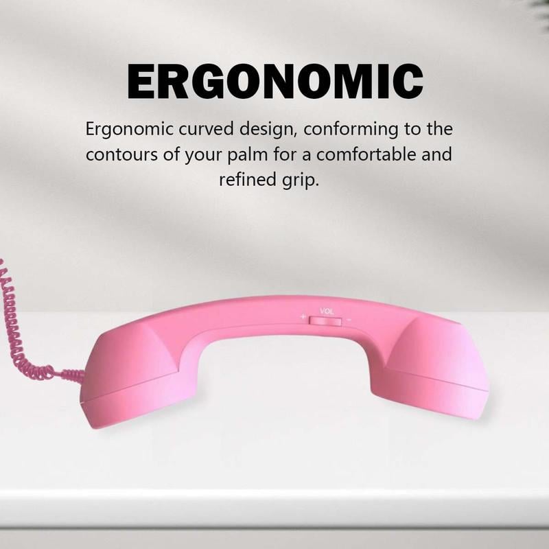 🔖Early Christmas Sale: 48% Off 📞 Retro Type-C Telephone Handset – Wired Mobile Phone Headset