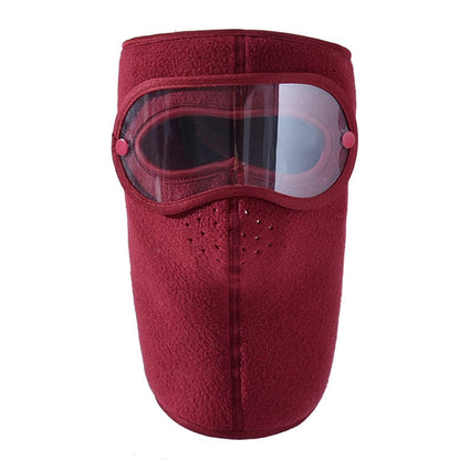 💝Winter warm fleece windproof high-definition goggles