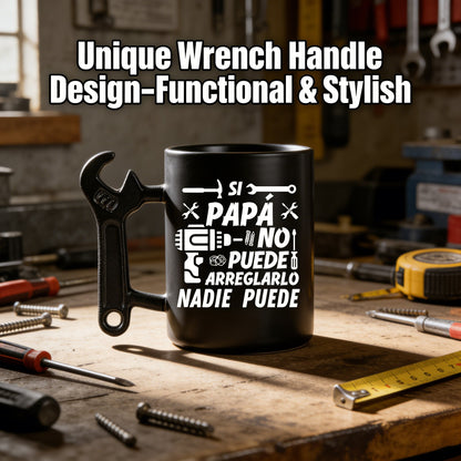 🎉𝑺𝑨𝑽𝑬 45% 𝑻𝑶𝑫𝑨𝒀🔥Coffee Mug With Wrench Spanner Handle