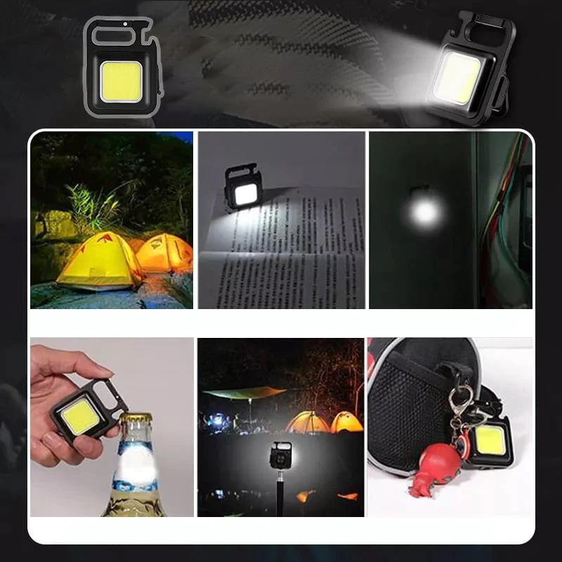 (🎁2026-Easter Hot Sale🎁- 49% OFF) Multifunctional Keychain Rechargeable Light