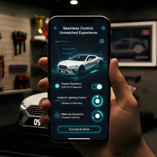 🏎️ Hypercar Alarm Clock with Sound & Light | Year-End Mega Upgrade Launch | Realistic Engine Start & LED Dash Effects | The Ultimate Gift for Car Enthusiasts & Kids