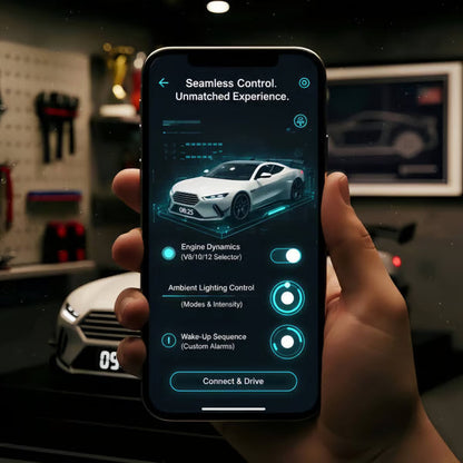 🏎️ Hypercar Alarm Clock with Sound & Light | Year-End Mega Upgrade Launch | Realistic Engine Start & LED Dash Effects | The Ultimate Gift for Car Enthusiasts & Kids