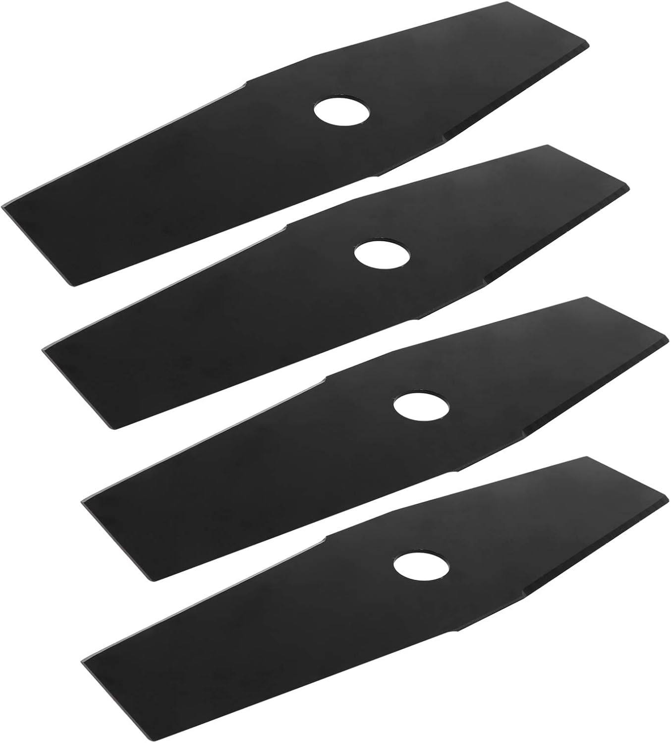 12in Black Lawn Mower Brush Cutter Blade