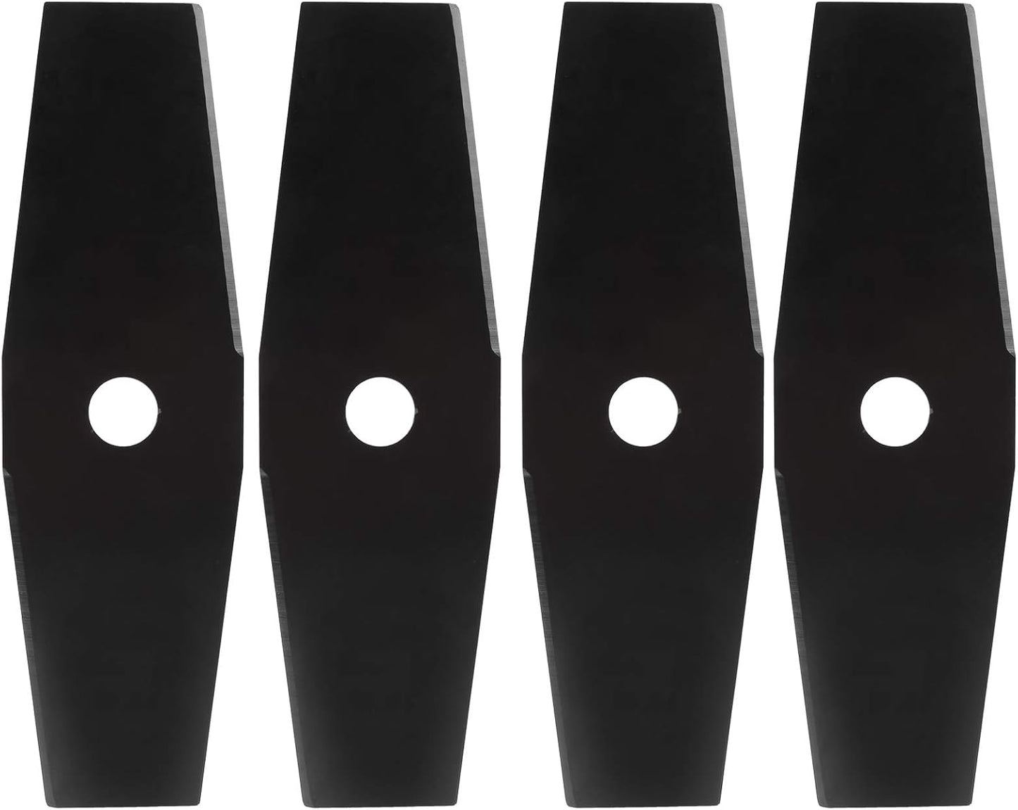 12in Black Lawn Mower Brush Cutter Blade