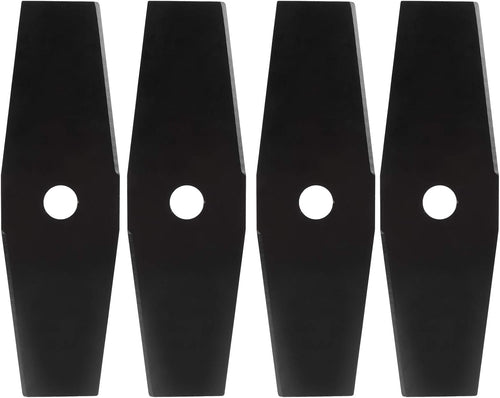 12in Black Lawn Mower Brush Cutter Blade