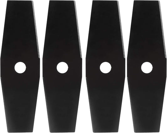 12in Black Lawn Mower Brush Cutter Blade