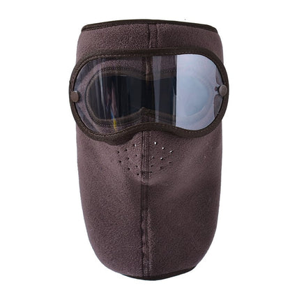 💝Winter warm fleece windproof high-definition goggles
