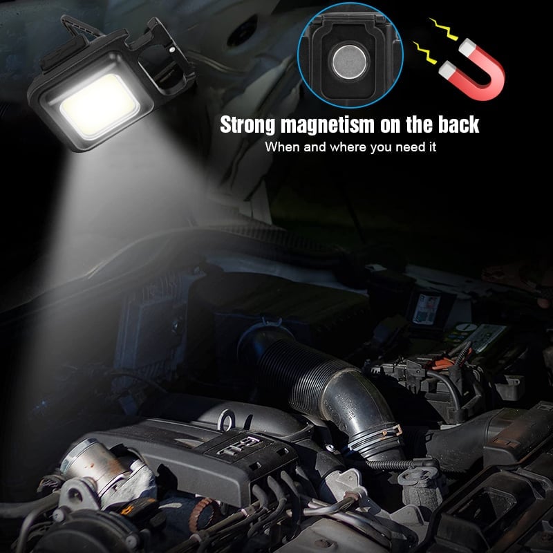 (🎁2026-Easter Hot Sale🎁- 49% OFF) Multifunctional Keychain Rechargeable Light