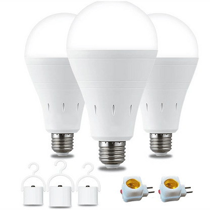 3-Pack / 6-Pack Rechargeable Emergency Light Bulbs 💡