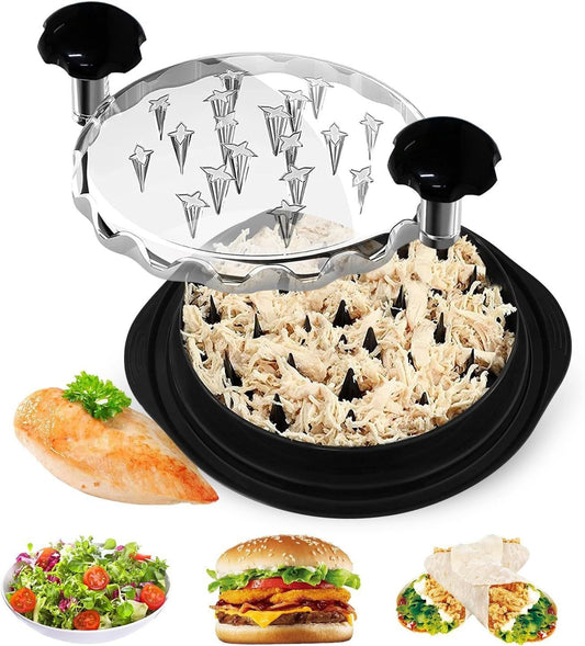 Handheld Chicken Breast Shredder 🍗👶 Baby Food Processor & Manual Meat Grinder