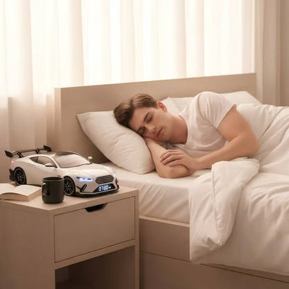 🏎️ Hypercar Alarm Clock with Sound & Light | Year-End Mega Upgrade Launch | Realistic Engine Start & LED Dash Effects | The Ultimate Gift for Car Enthusiasts & Kids