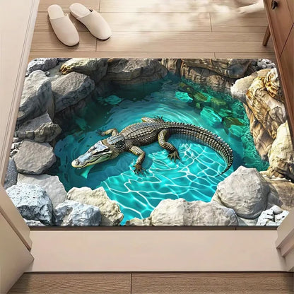 🔥Last Day 48% OFF-🌀🏠 Visual Illusion Endless Abyss HD Printed Non-Slip Doormat