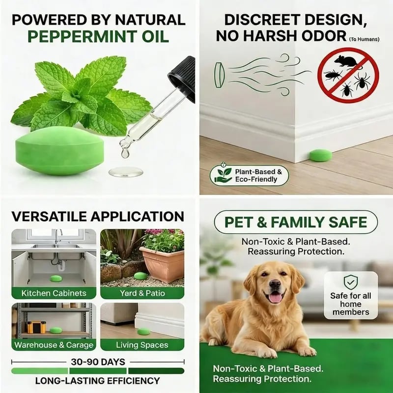 12- Pack Popular Natural Rodent Repellent Balls