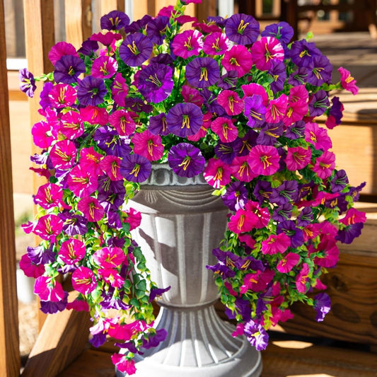 🔥Last Day 75% OFF--🌺UV Resistant Hanging Artificial Morning Glory Vine 💖