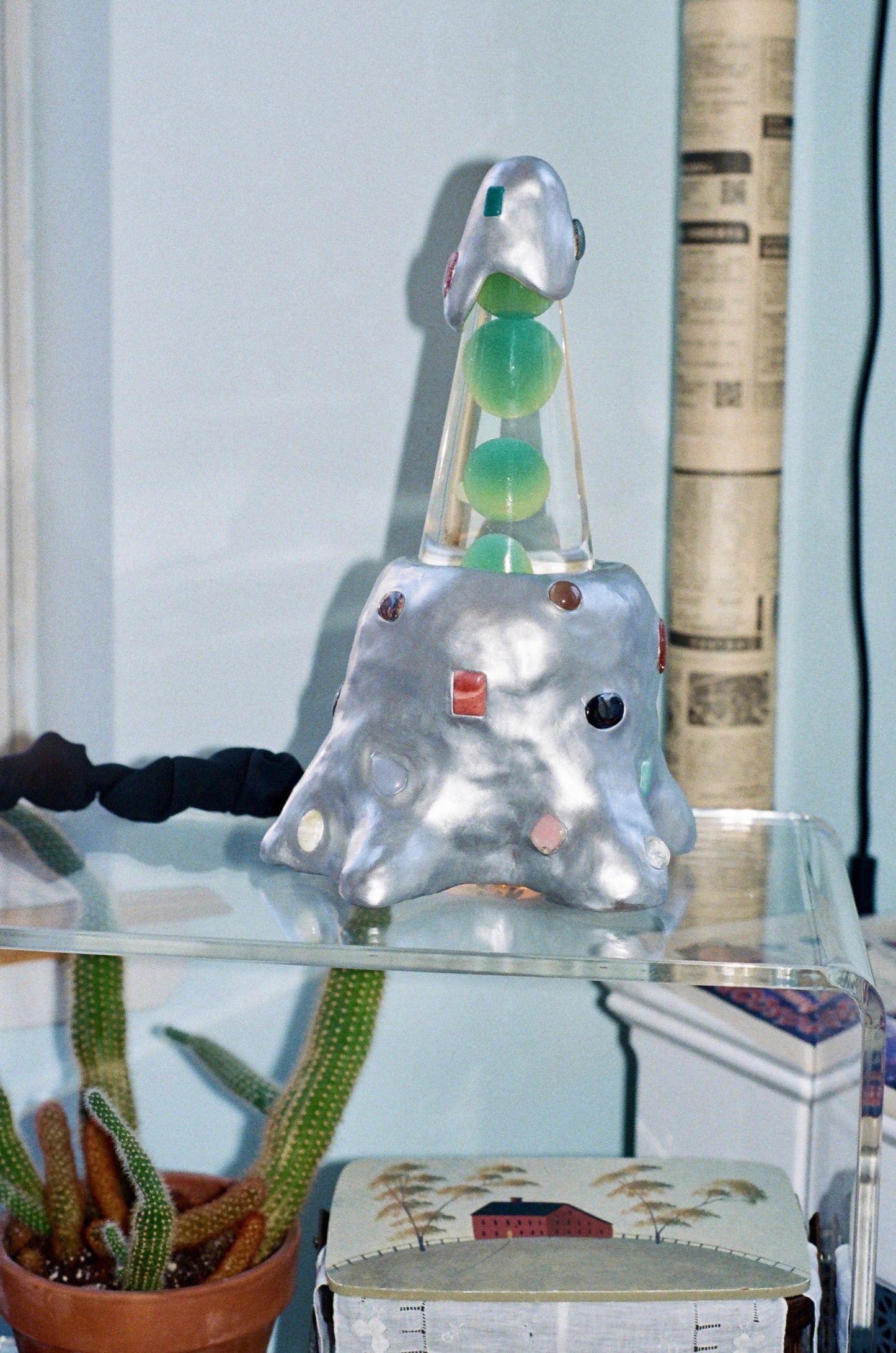 🔥LAST DAY 49% OFF - 🌋🎁Handmade Glow Lava Lamp(✨Same as in the video)