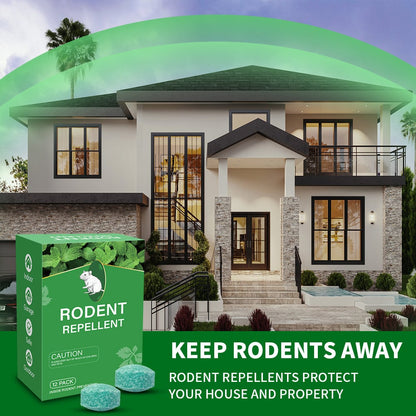 12- Pack Popular Natural Rodent Repellent Balls