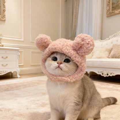 🔖Early Christmas Sale: 50% Off🔥 – 🐶😹🐾Cute Pet Hood | Funny Warm Headwear for Cats & Small