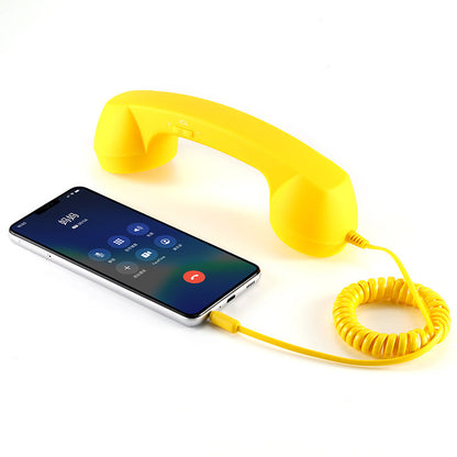 🔖Early Christmas Sale: 48% Off 📞 Retro Type-C Telephone Handset – Wired Mobile Phone Headset