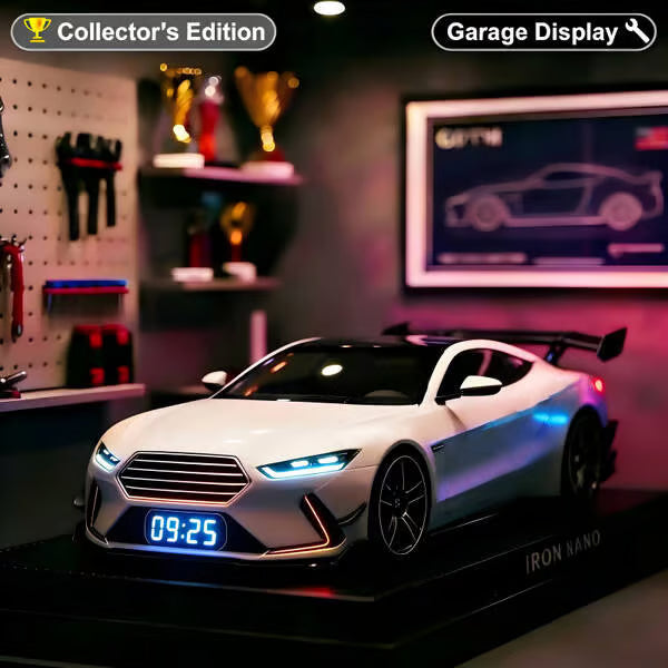 🏎️ Hypercar Alarm Clock with Sound & Light | Year-End Mega Upgrade Launch | Realistic Engine Start & LED Dash Effects | The Ultimate Gift for Car Enthusiasts & Kids