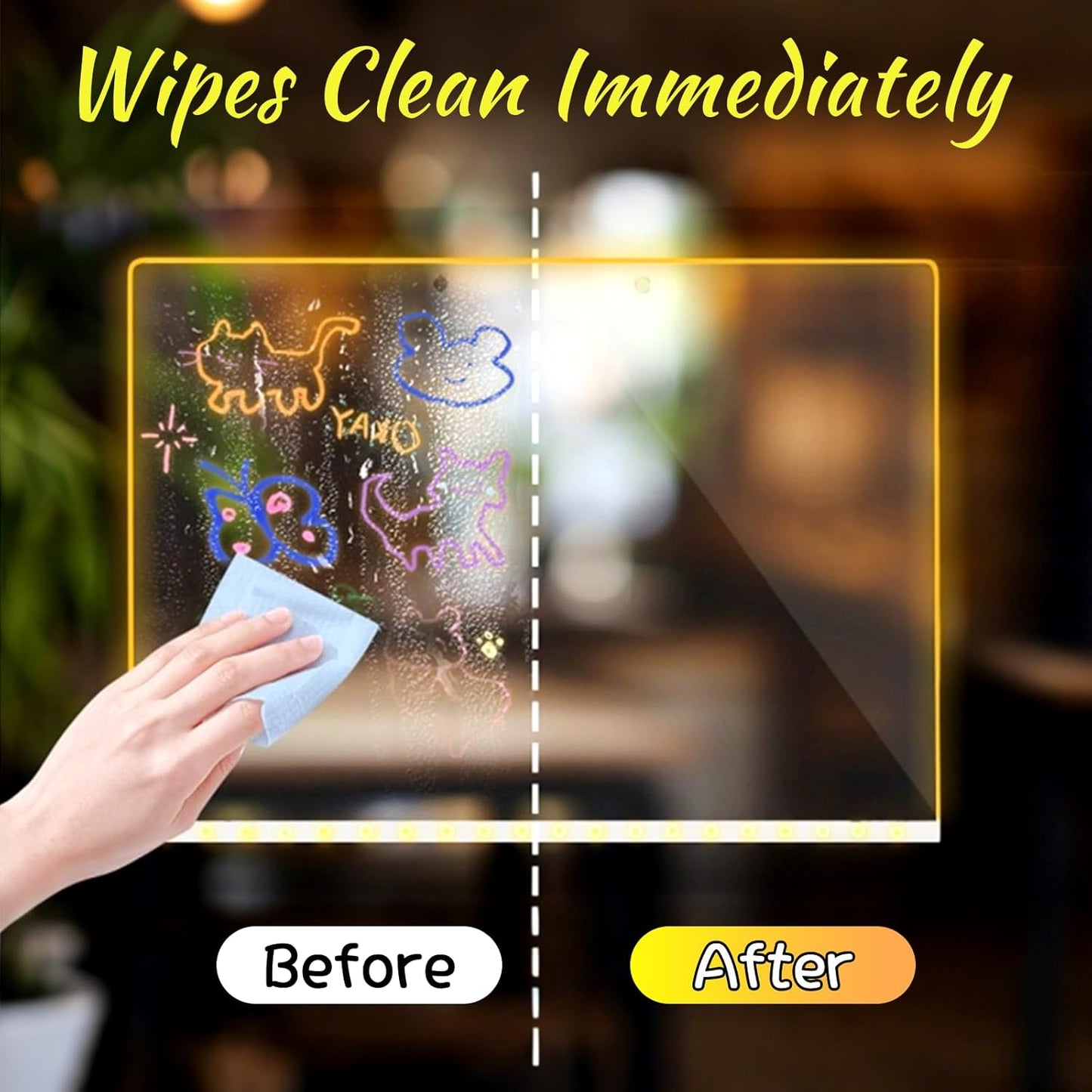 🎨✨ Dive Into a World of Color! This 7-Color LED Board Unleashes Creativity