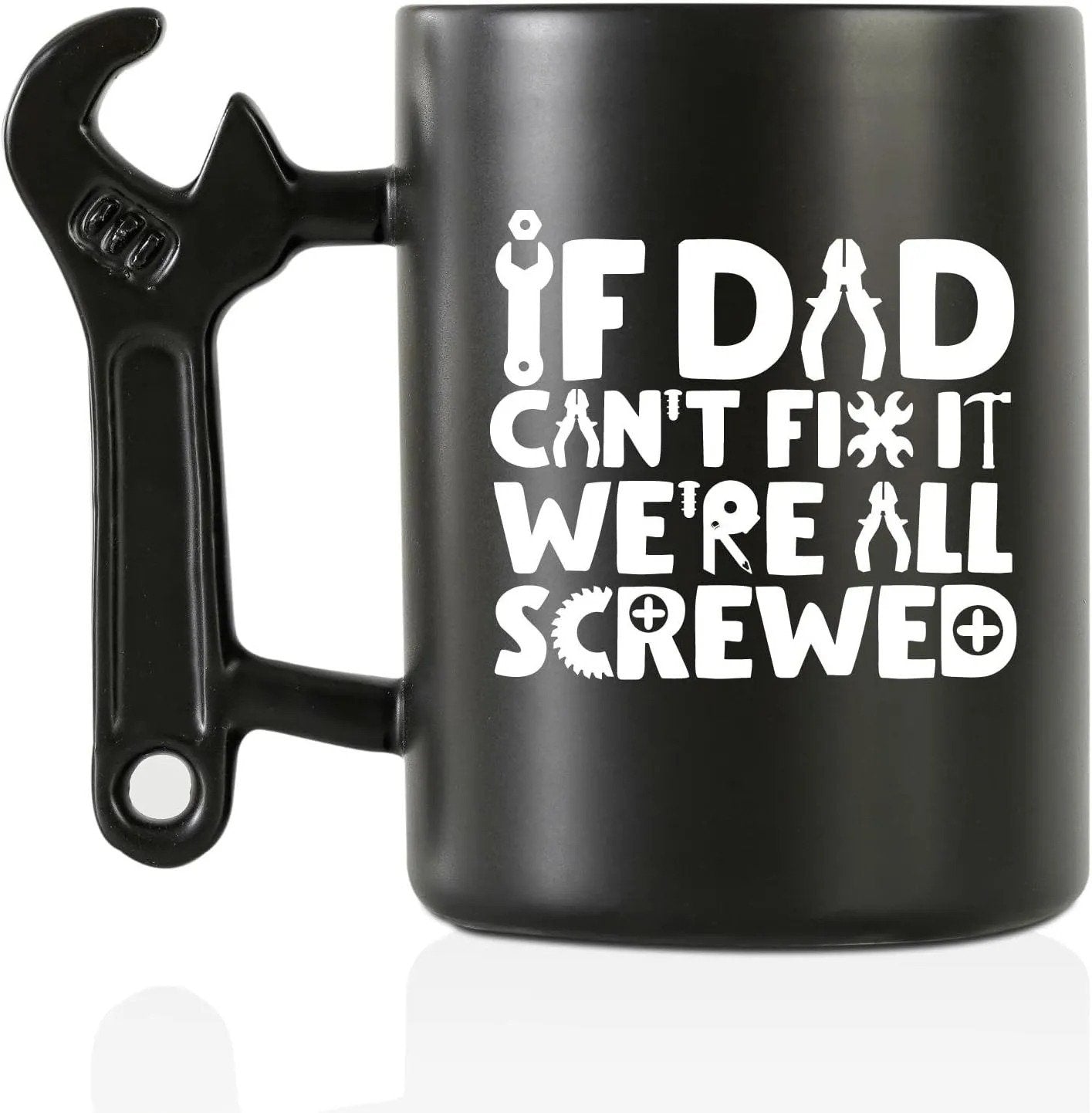 🎉𝑺𝑨𝑽𝑬 45% 𝑻𝑶𝑫𝑨𝒀🔥Coffee Mug With Wrench Spanner Handle