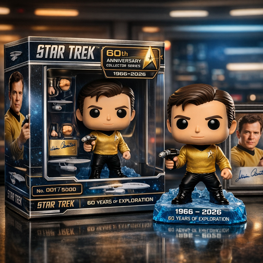 Star Trek 60th Anniversary Legacy Series – Captain & Science Officer Collector Edition