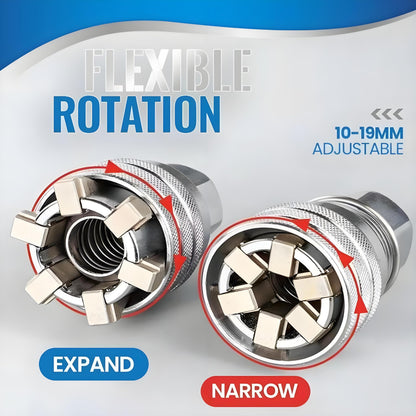 10-19mm Adjustable Universal Socket Wrench