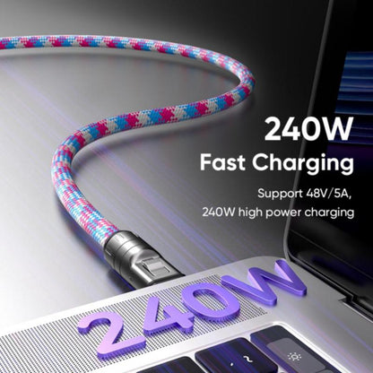 🔖Early Christmas Sale: 50% Off🔥-📱⚡Phone Lanyard 2-in-1 Data Cable | PD240W Super Fast Charging for Phone & Laptop 🔌✨