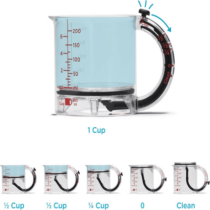 🔖Early Christmas Sale: 50% Off🔥✨Multifunctional Adjustable Measuring Cup