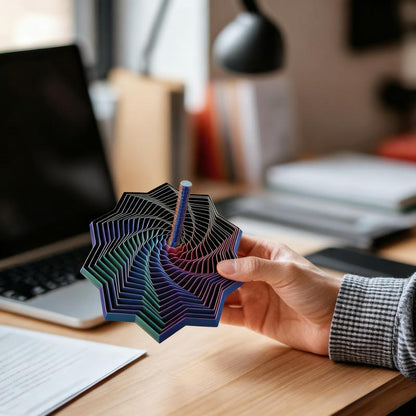 🏆Only $9.99Last Day Promotion!🎁3D Printed Expanded Sensory Fidget Star