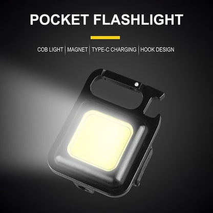 (🎁2026-Easter Hot Sale🎁- 49% OFF) Multifunctional Keychain Rechargeable Light
