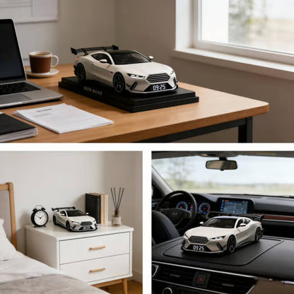 🏎️ Hypercar Alarm Clock with Sound & Light | Year-End Mega Upgrade Launch | Realistic Engine Start & LED Dash Effects | The Ultimate Gift for Car Enthusiasts & Kids