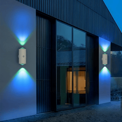 Smart LED Motion Sensor Night Light - RGB Gradient Dimmable Wall Lamp