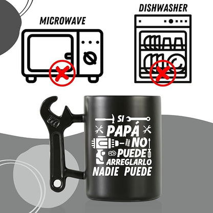 🎉𝑺𝑨𝑽𝑬 45% 𝑻𝑶𝑫𝑨𝒀🔥Coffee Mug With Wrench Spanner Handle