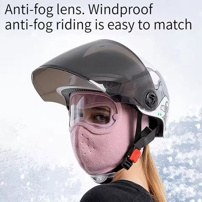 💝Winter warm fleece windproof high-definition goggles