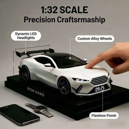 🏎️ Hypercar Alarm Clock with Sound & Light | Year-End Mega Upgrade Launch | Realistic Engine Start & LED Dash Effects | The Ultimate Gift for Car Enthusiasts & Kids