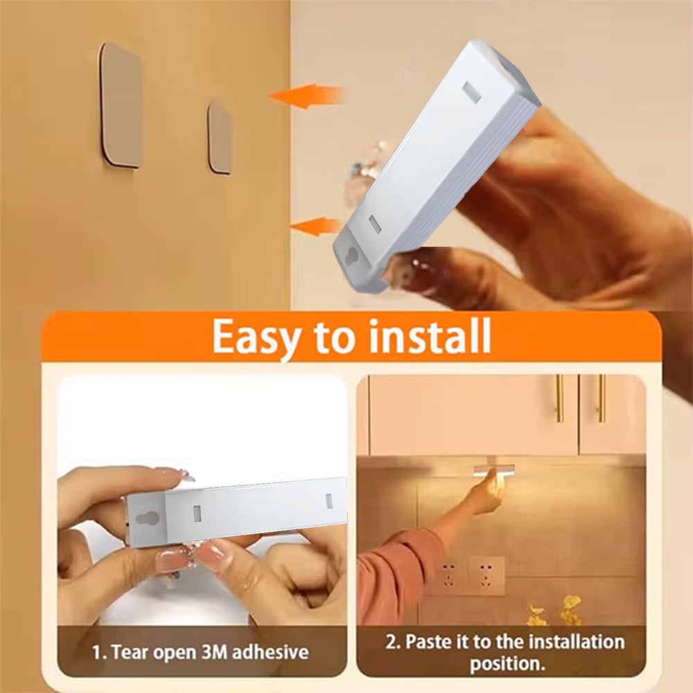 💡🔥Punch-free Smart Sensor Magnetic Rechargeable LED Lights
