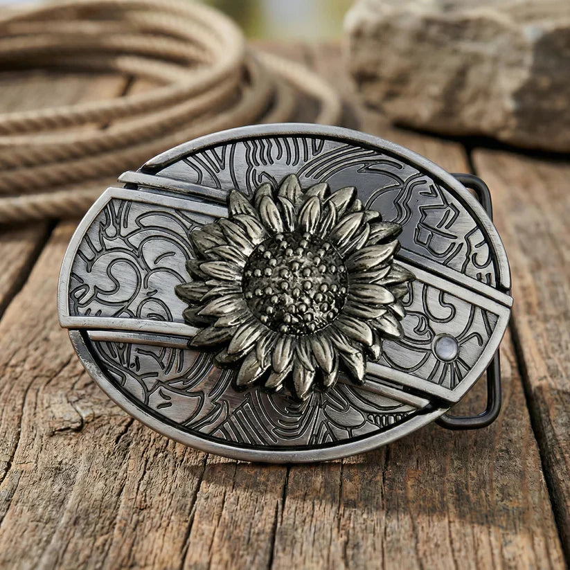 Fashion Punk Men's Genuine Leather Belt